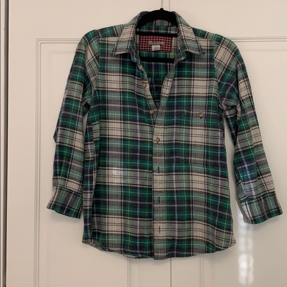 Everyday Green Plaid Flannel